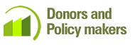 Donors and Policy Makers